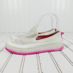 Sarto By Franco Sarto Debra Knit Platform Slip On Sporty Sneakers M268